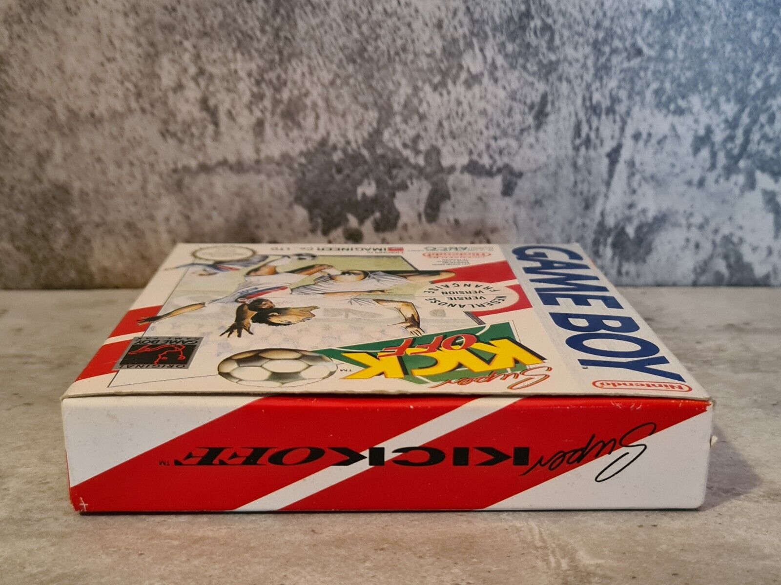 Nintendo Game Boy Classic Spiel Super Kick Off mit OVP und Anleitung FAH - T-Retro-Games 