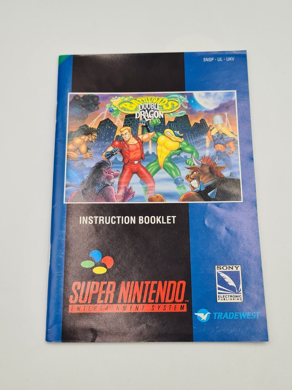 SNES Super Nintendo Battletoads Double Dragon mit OVP und Anleitung UKV - T-Retro-Games 