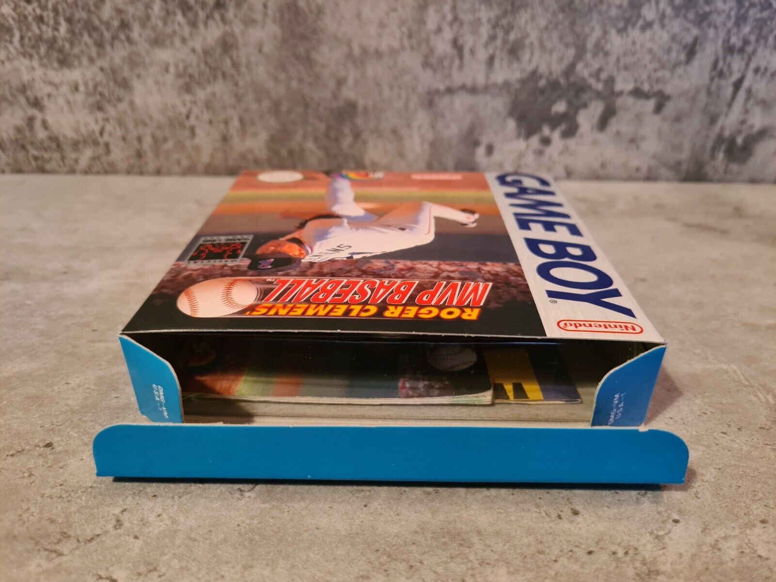 Nintendo Game Boy Classic Roger Clemens MVP Baseball mit OVP und Anleitung USA - T-Retro-Games 