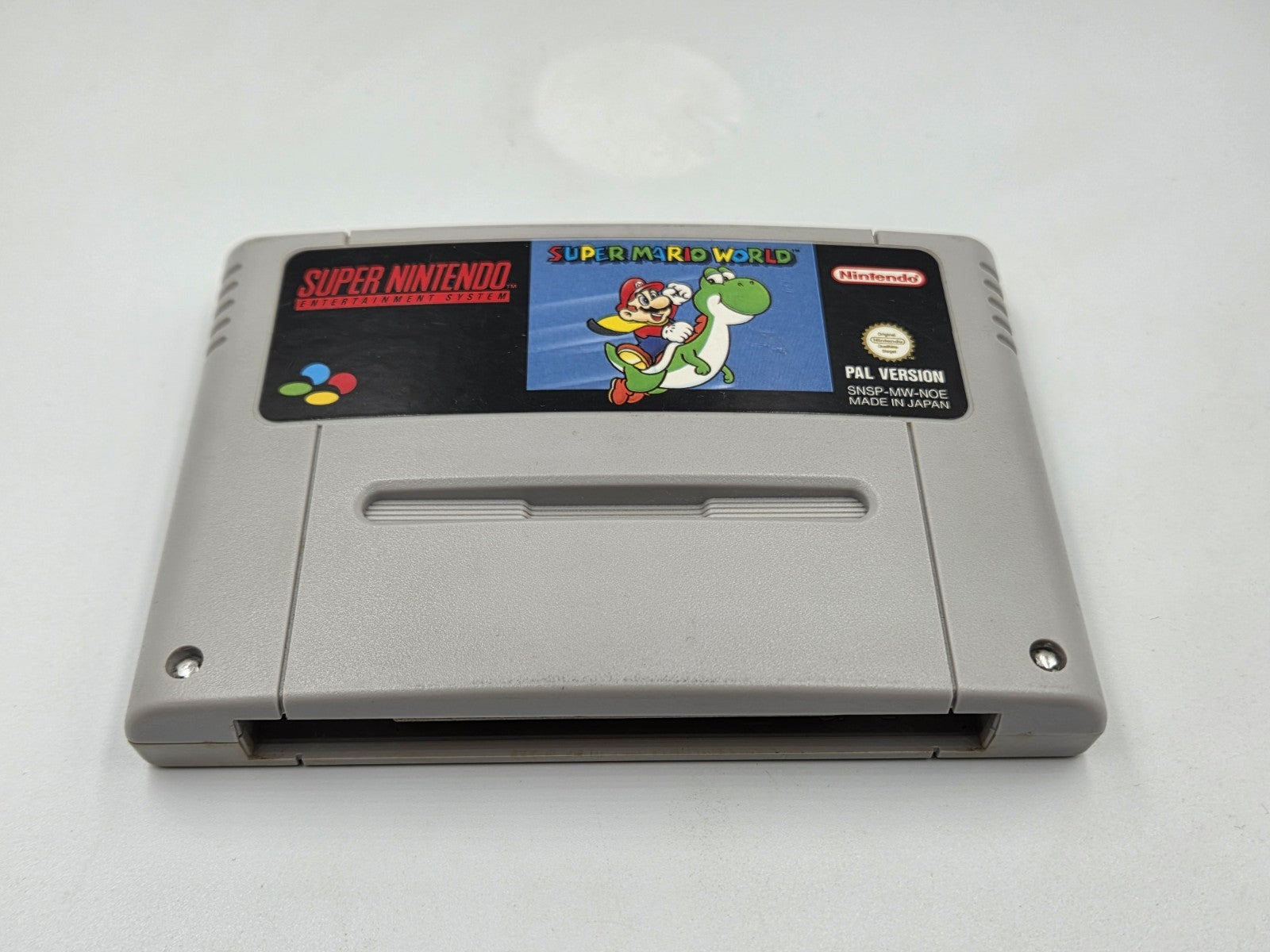 SNES Super Nintendo Super Mario World mit  OVP und Anleitung NOE