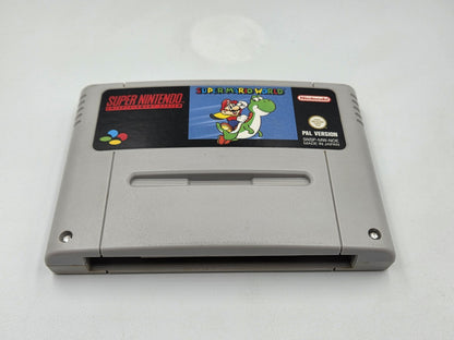 SNES Super Nintendo Super Mario World mit  OVP und Anleitung NOE
