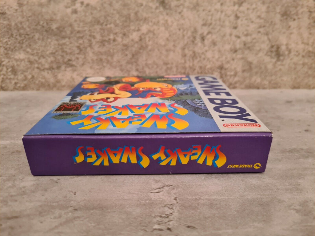 Nintendo Game Boy Classic Sneaky Snakes mit OVP und Anleitung SCN - T-Retro-Games 