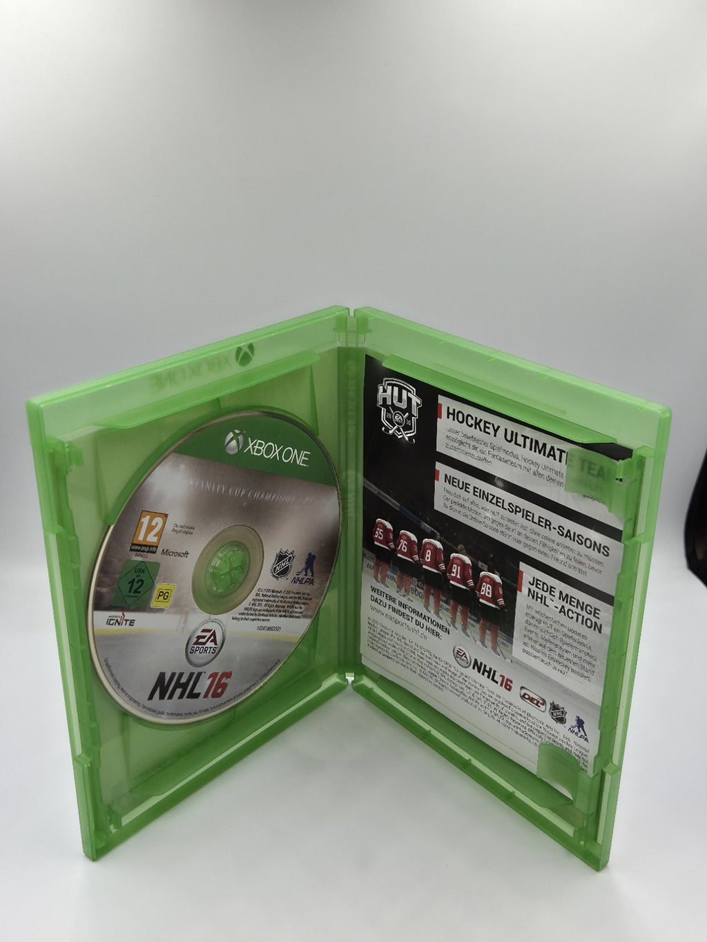 XBOXOne Spiel NHL 16 mit OVP und Anleitung Deutsch