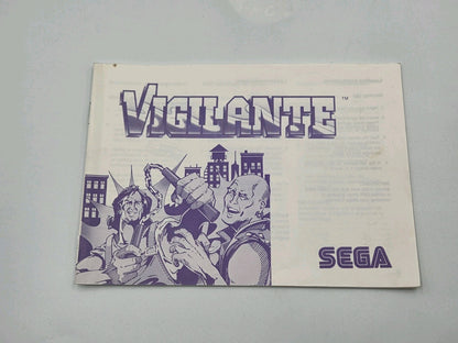 Sega Master System Vigilante mit OVP und Anleitung Multilingual 