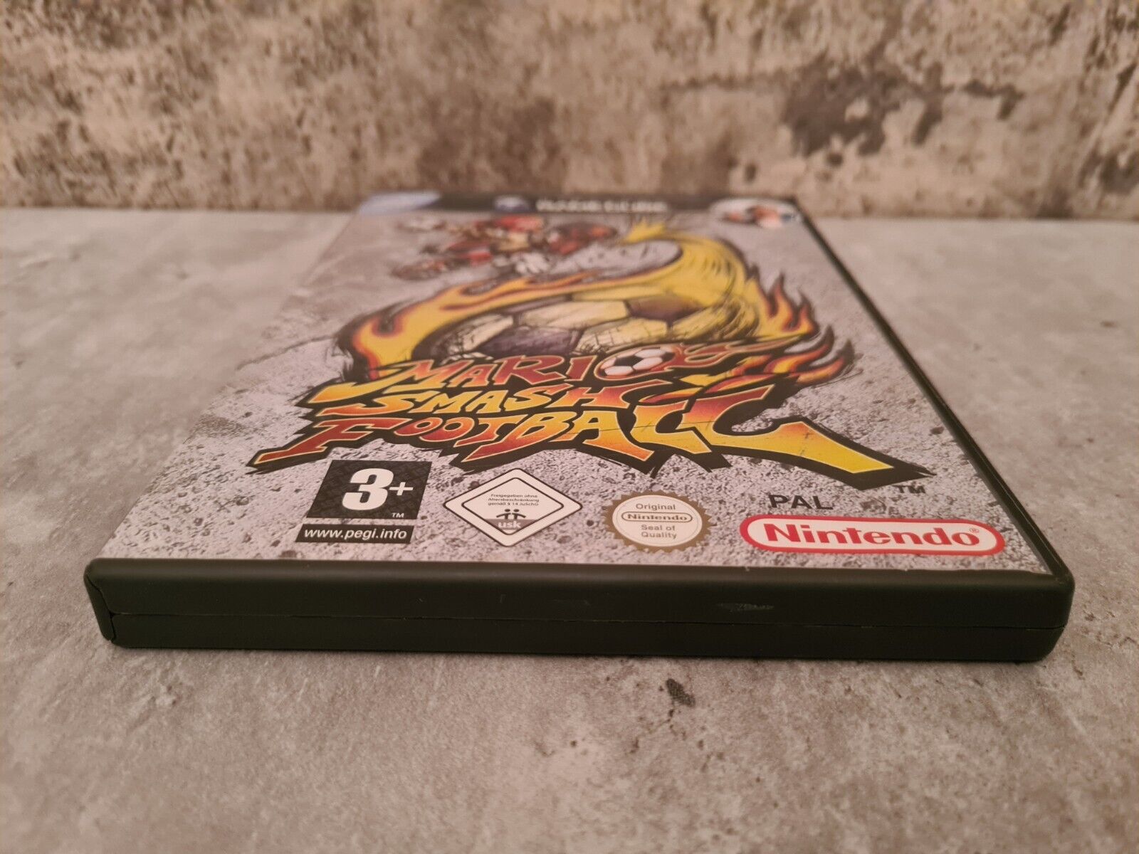 Nintendo GameCube Mario Smash Football mit OVP und Anleitung NOE - T-Retro-Games 