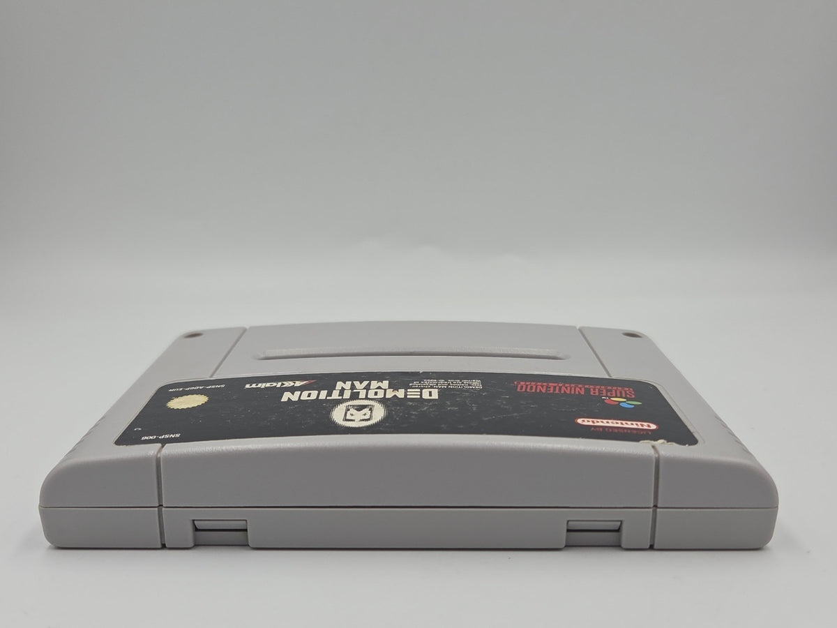 SNES Super Nintendo Spiel Demolition Man Modul EUR