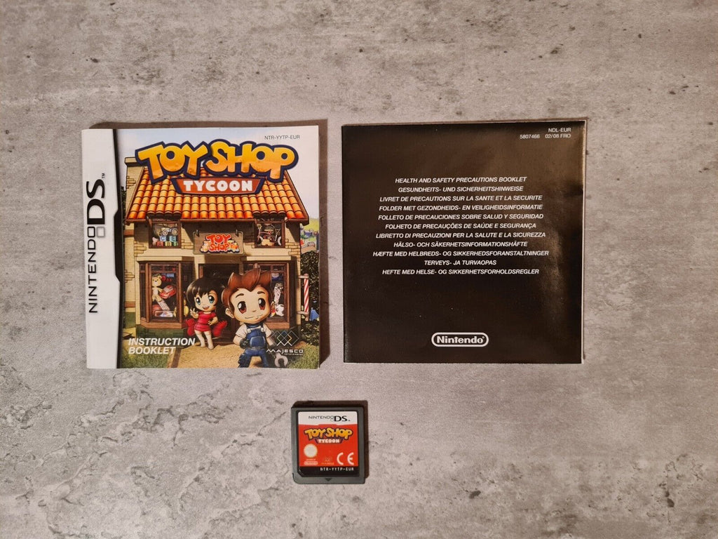Nintendo DS Toy Shop Tycoon mit OVP und Anleitung EUR - T-Retro-Games 