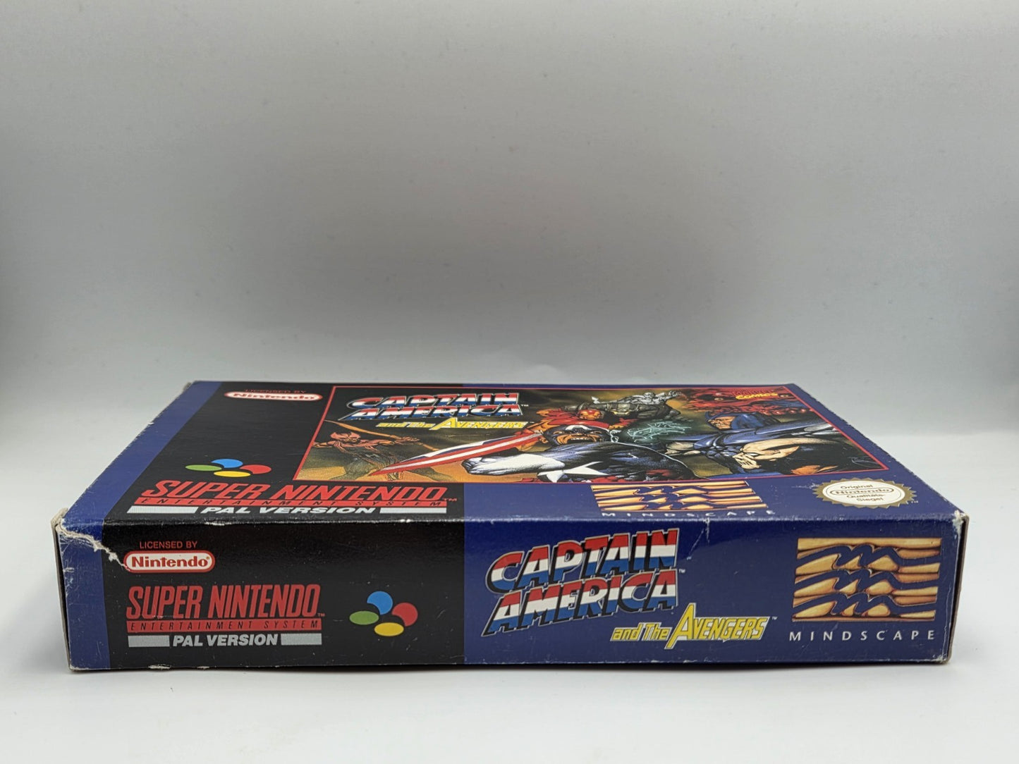 SNES Super Nintendo Captain America and The Avengers mit OVP und Anleitung EUR
