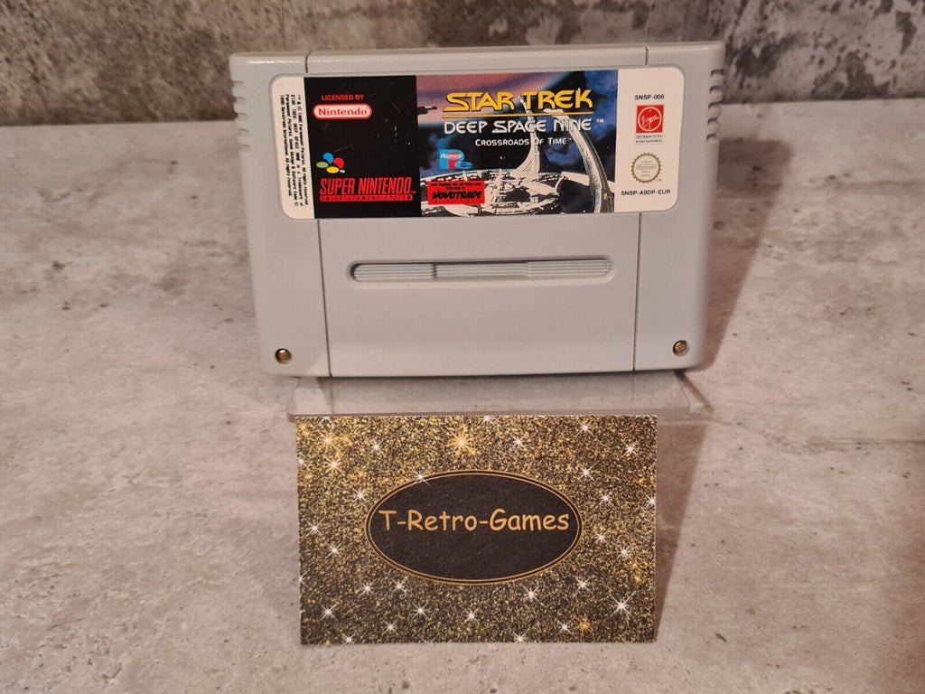 SNES Super Nintendo Star Trek Deep Space Nine Modul EUR - T-Retro-Games 