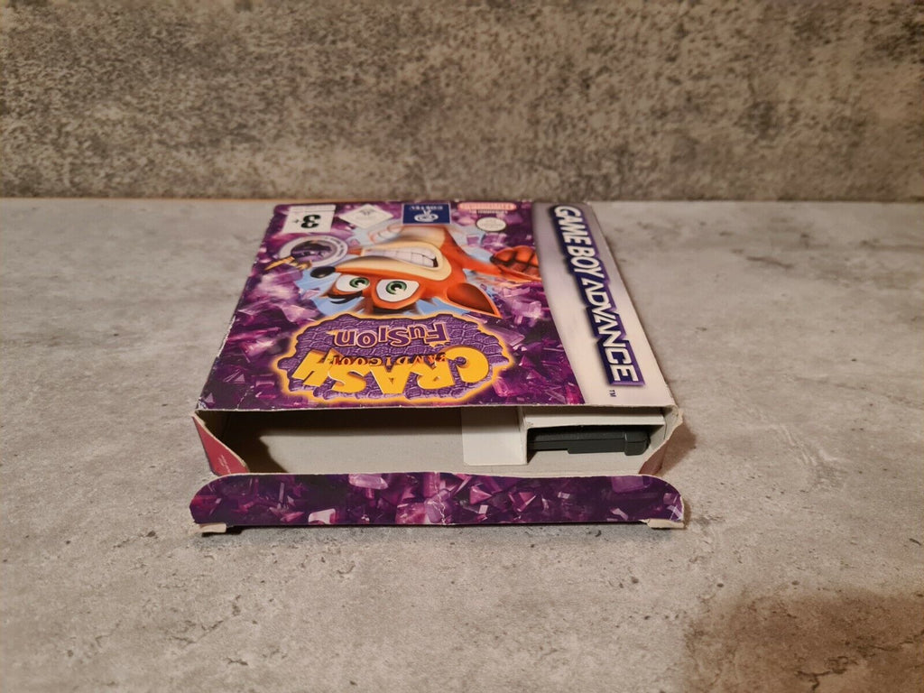 Gameboy Advance Crash Bandicoot Fusion mit OVP und Anleitung EUR - T-Retro-Games 