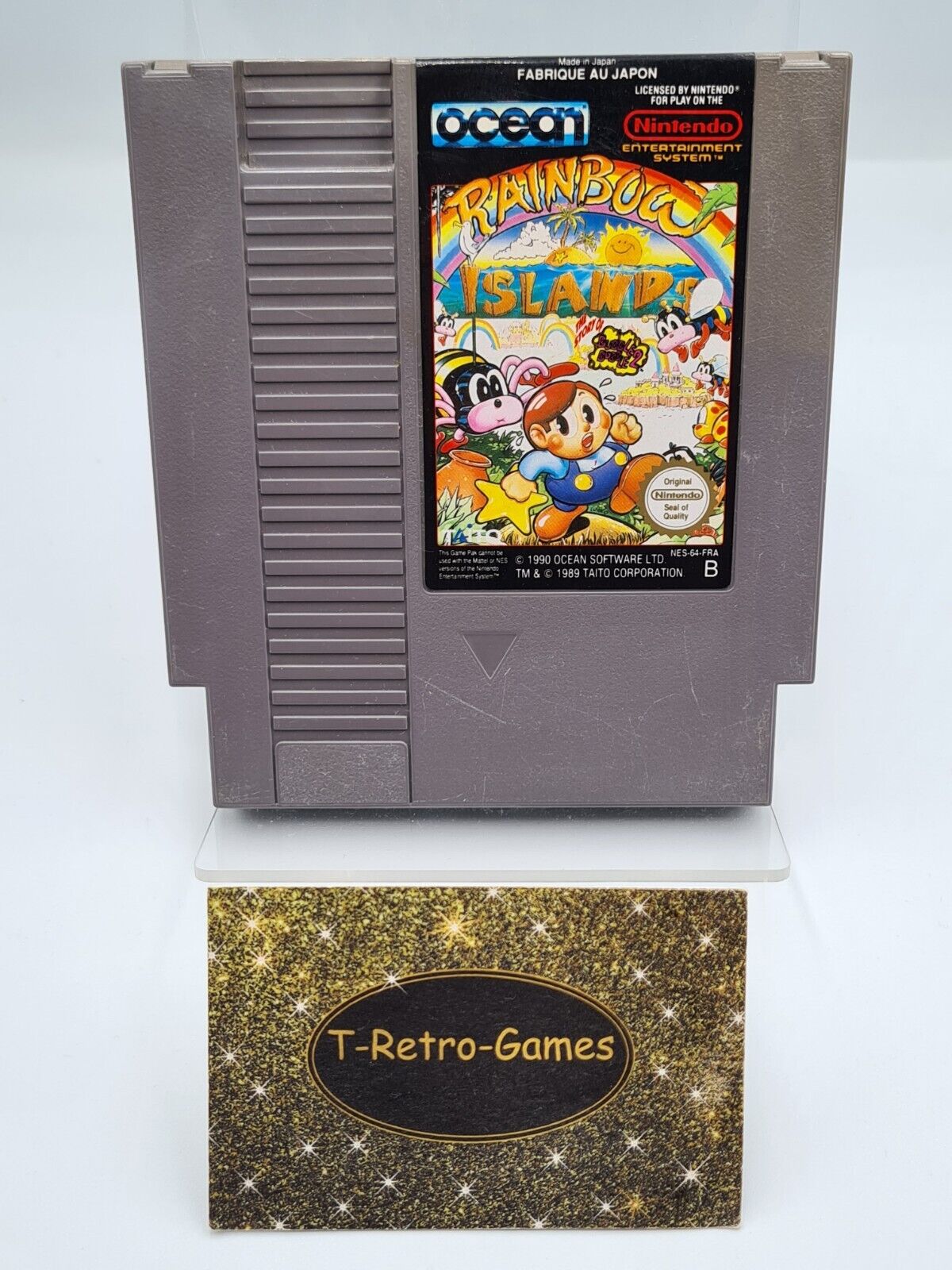 Nintendo NES Rainbow Islands Modul FRA - T-Retro-Games 