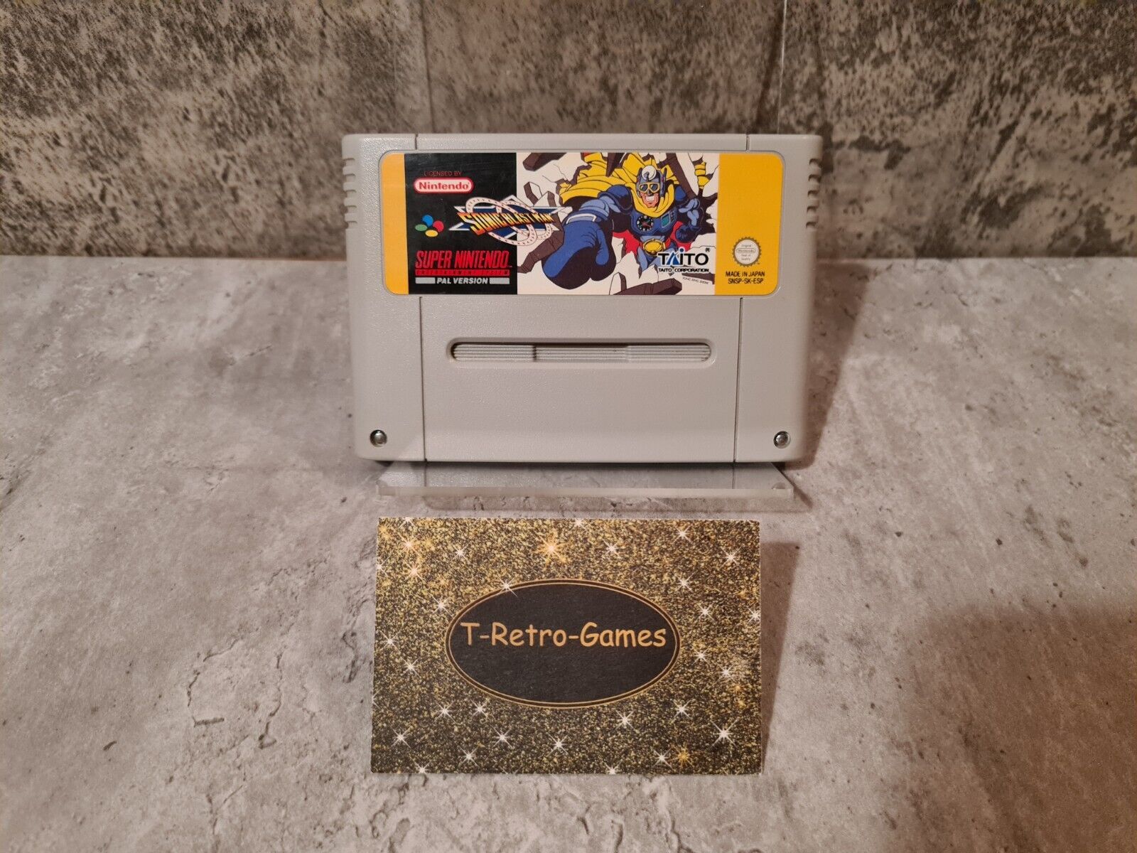 SNES Super Nintendo Sonic Blast Man Modul ESP - T-Retro-Games 