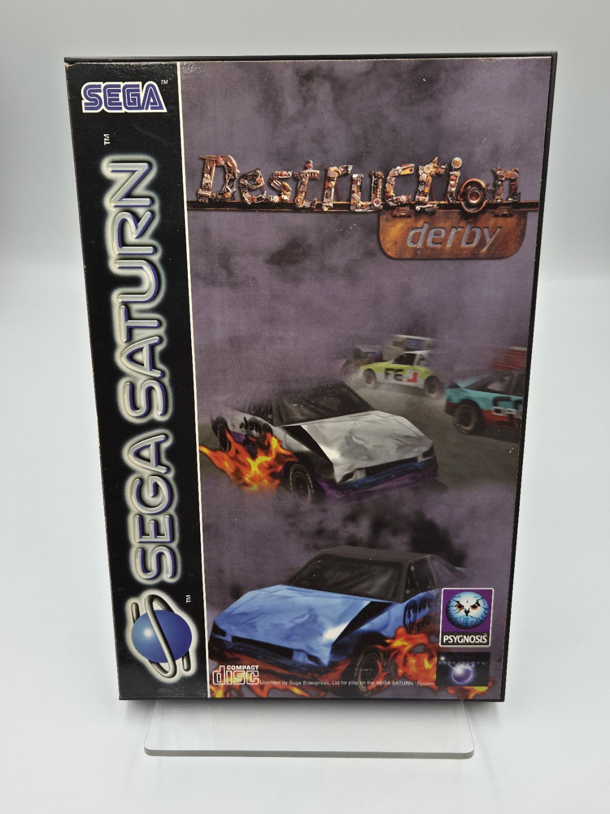 Sega Saturn Spiel Destruction Derby mit OVP und Anleitung  