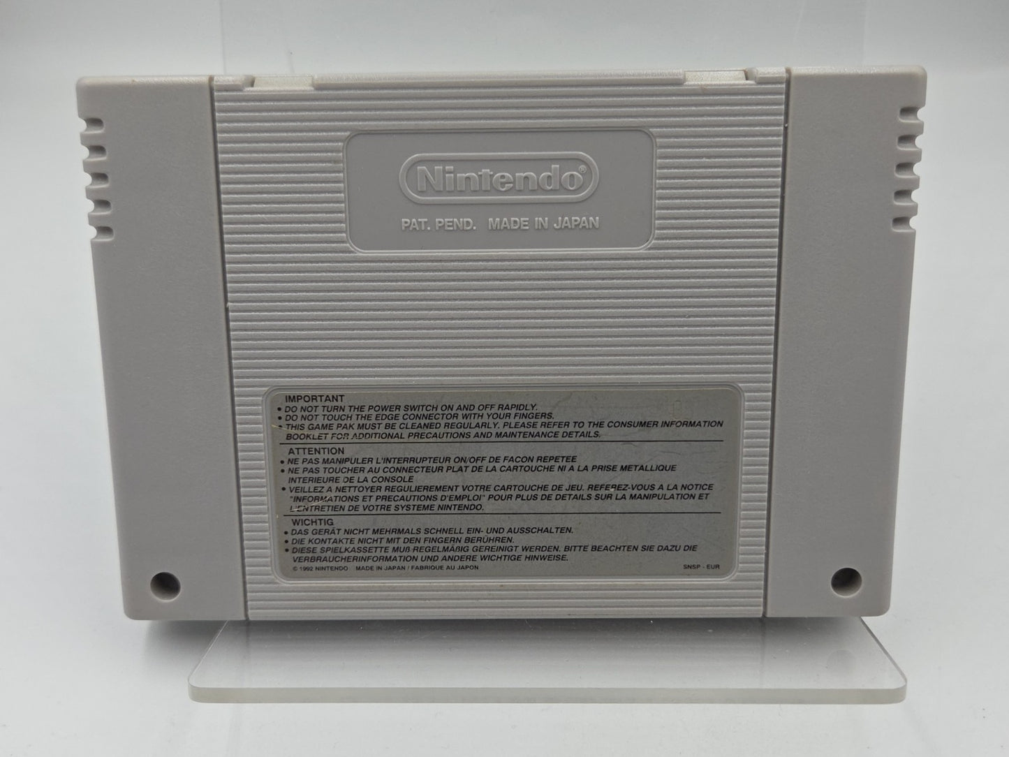 SNES Super Nintendo Spiel NBA Jam T.E. Modul EUR