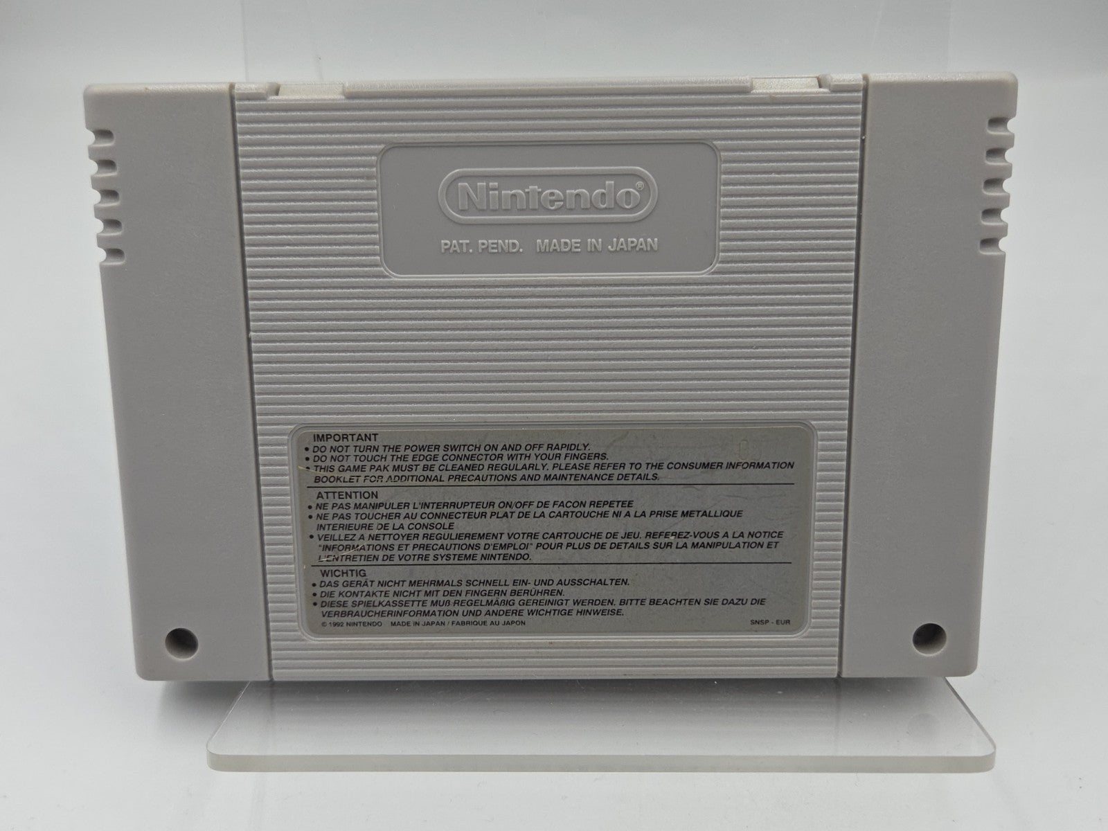 SNES Super Nintendo Spiel NBA Jam T.E. Modul EUR