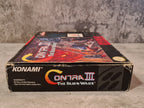 SNES Super Nintendo Contra III The Alien Wars mit OVP und Anleitung NTSC-USA - T-Retro-Games 