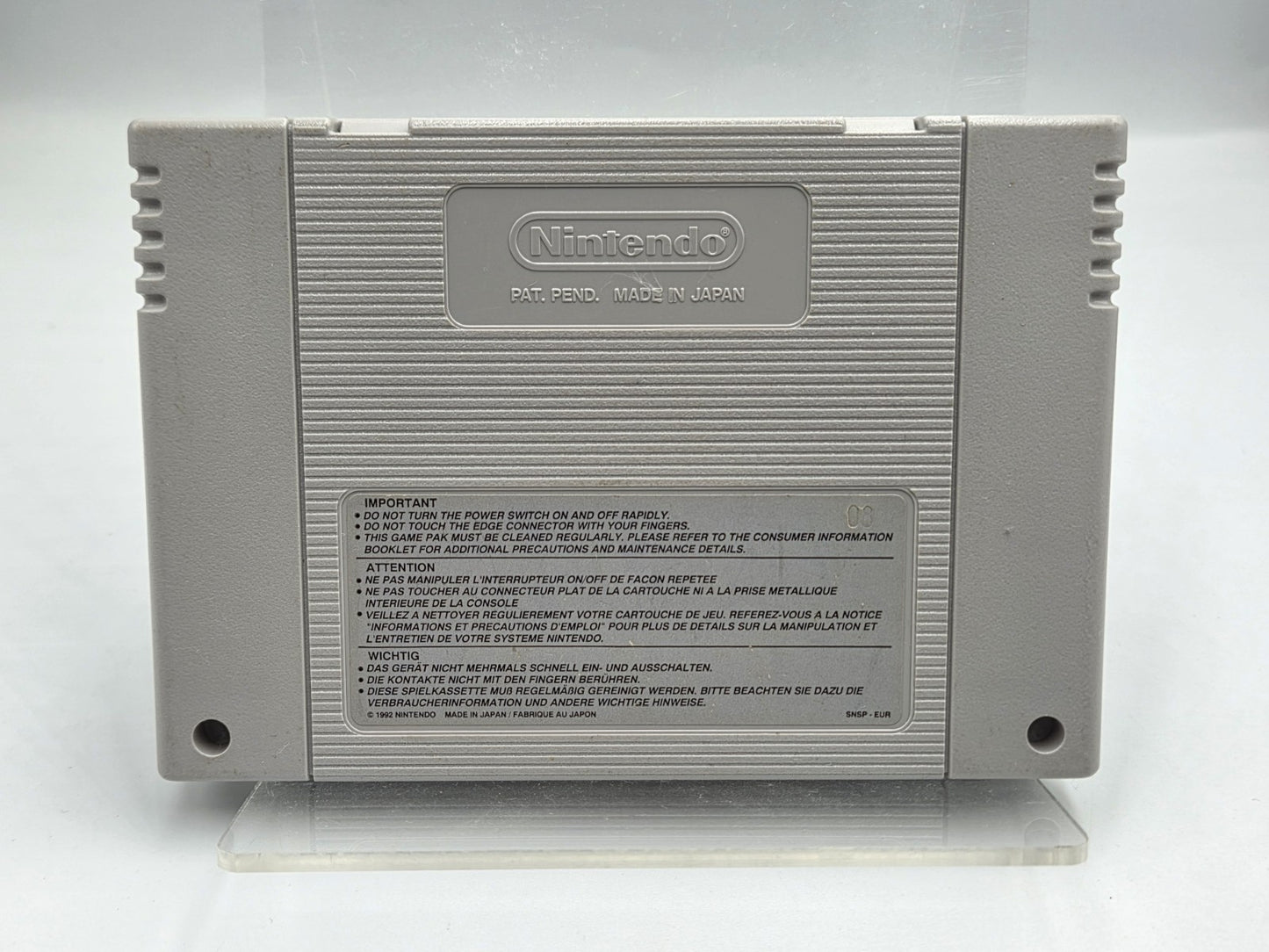 SNES Super Nintendo Frank Thomas Big Hurt Baseball Modul EUR