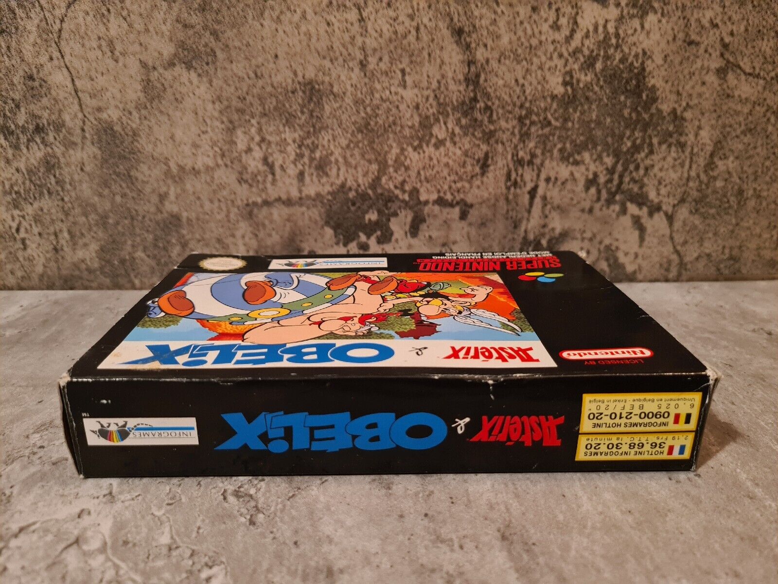 SNES Super Nintendo Asterix & Obelix mit OVP und Anleitung FAH - T-Retro-Games 