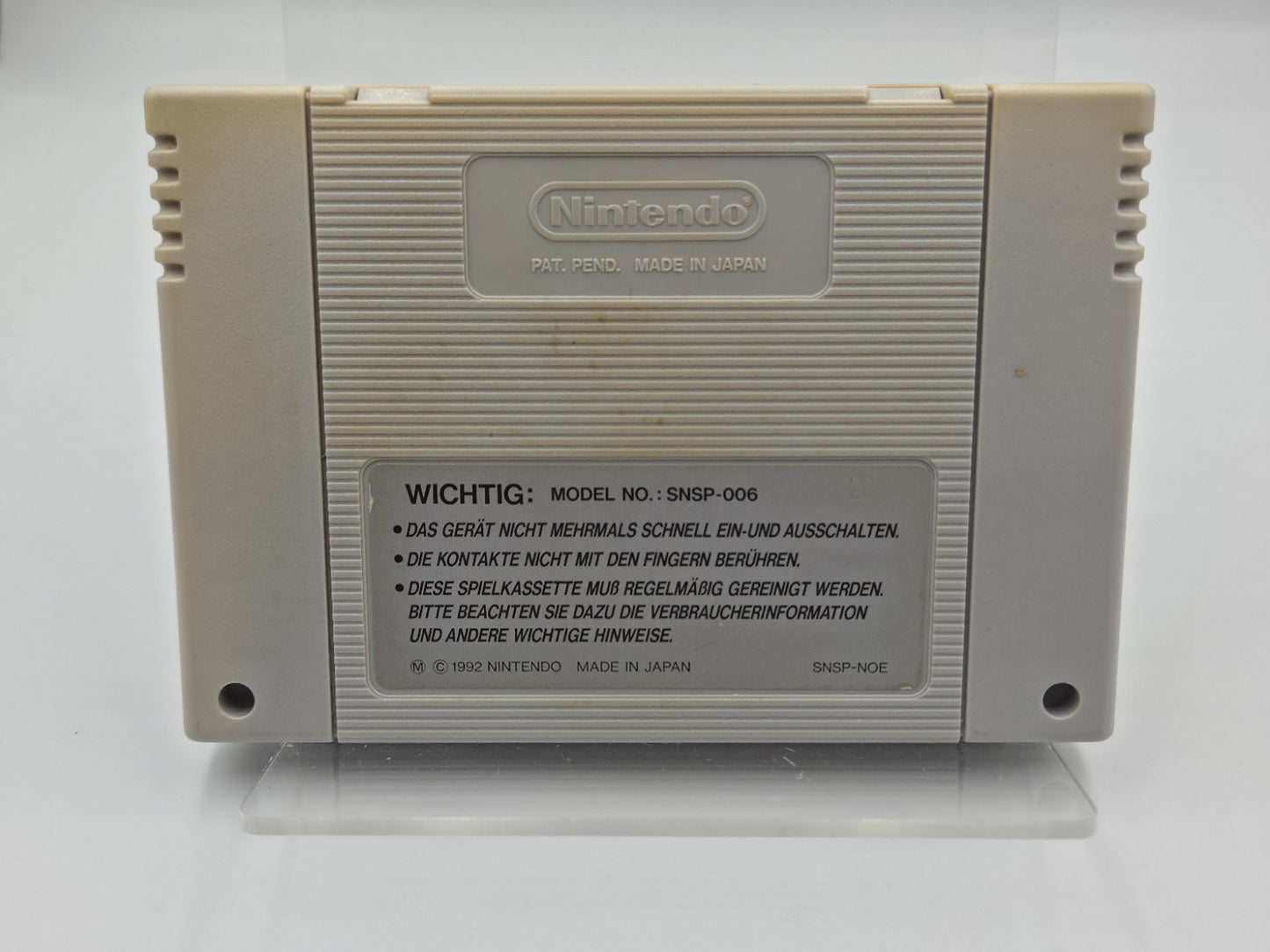 SNES Super Nintendo TKO Super Championship Boxing FRG Modul