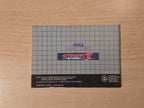 Sega Game Gear Streets of Rage II Instruction Booklet Spielanleitung