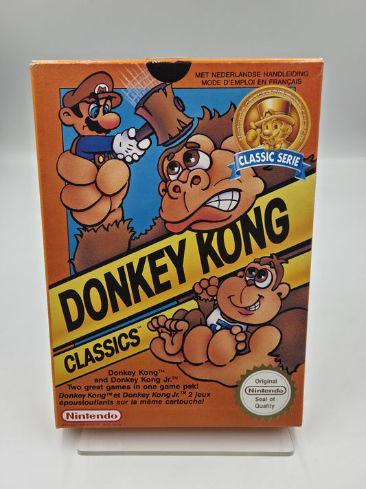 Nintendo NES Donkey Kong Classics mit OVP und Anleitung FRA