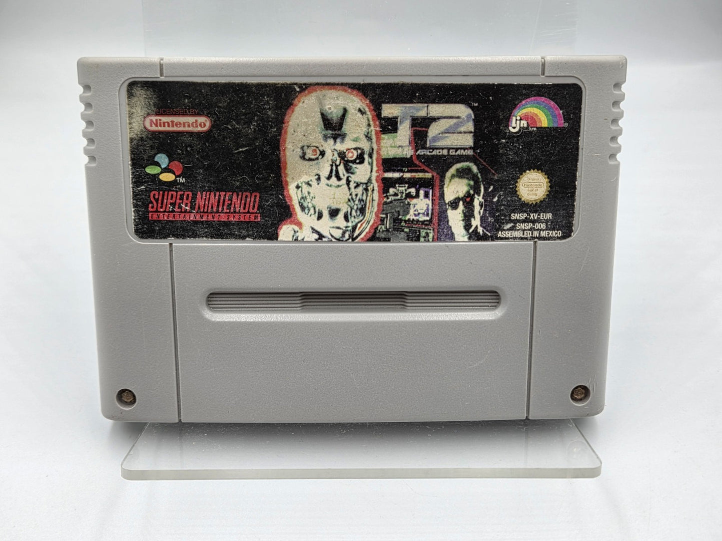SNES Super Nintendo T2 The Arcade Game EUR Modul