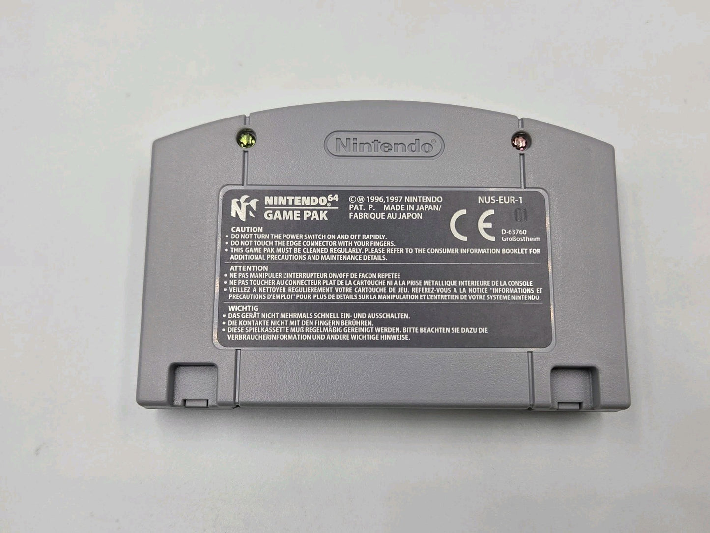 N64 Nintendo 64 Gex 64 Enter The Gecko mit OVP und Anleitung EUR