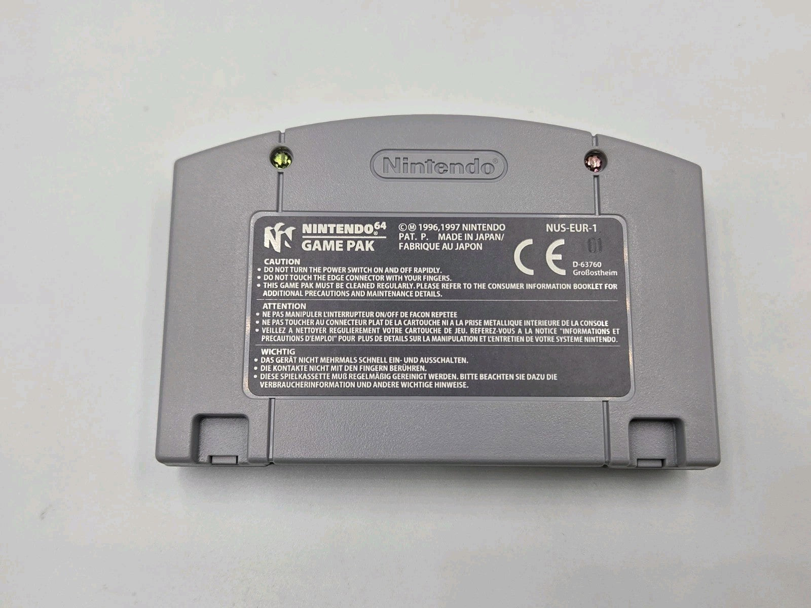 N64 Nintendo 64 Gex 64 Enter The Gecko mit OVP und Anleitung EUR