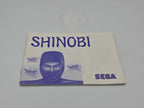Sega Master System Spiel Shinobi mit OVP und Anleitung Multi Language 