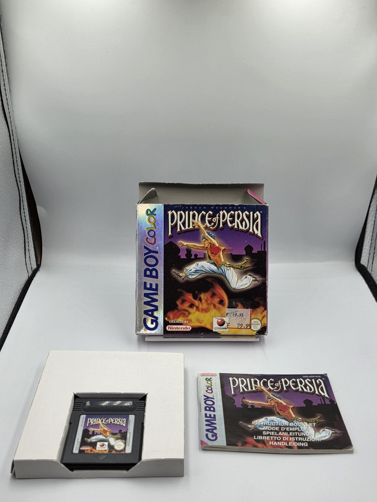 Nintendo Game Boy Color Prince of Persia mit OVP und Anleitung EUR