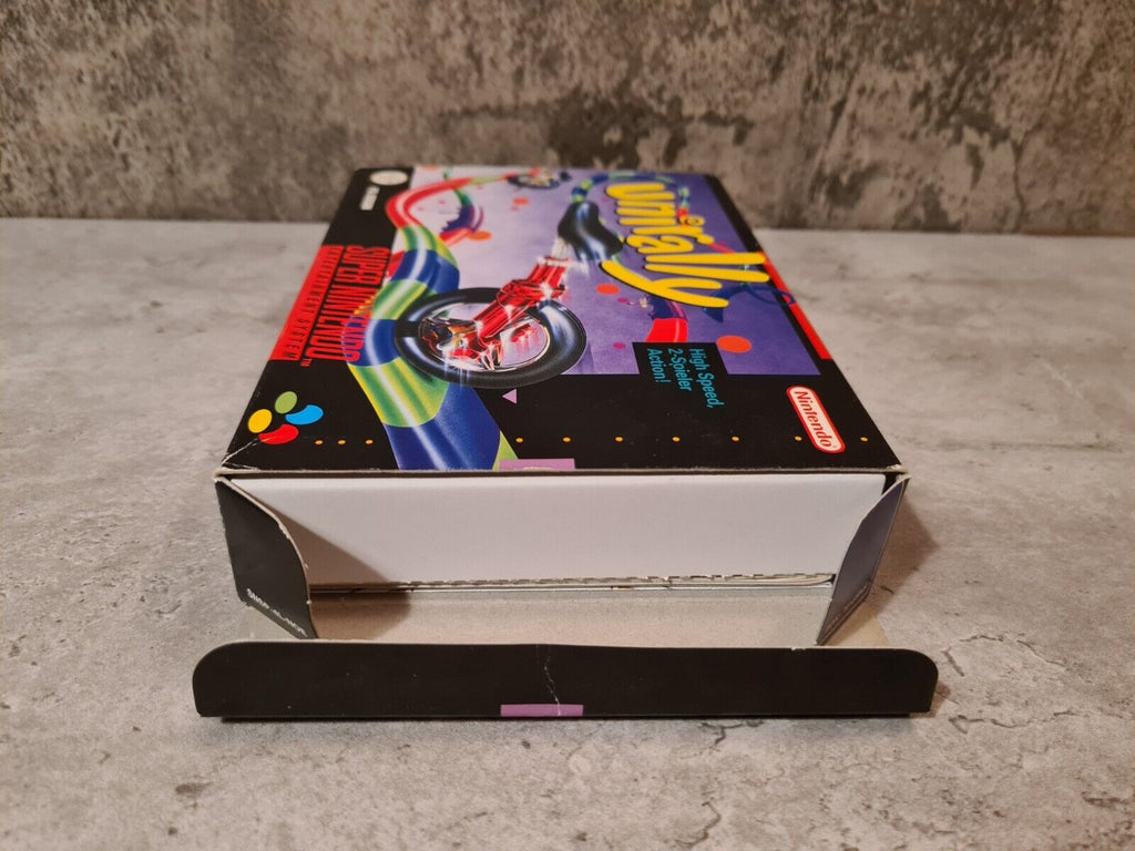 SNES Super Nintendo Unirally mit OVP und Anleitung NOE - T-Retro-Games 