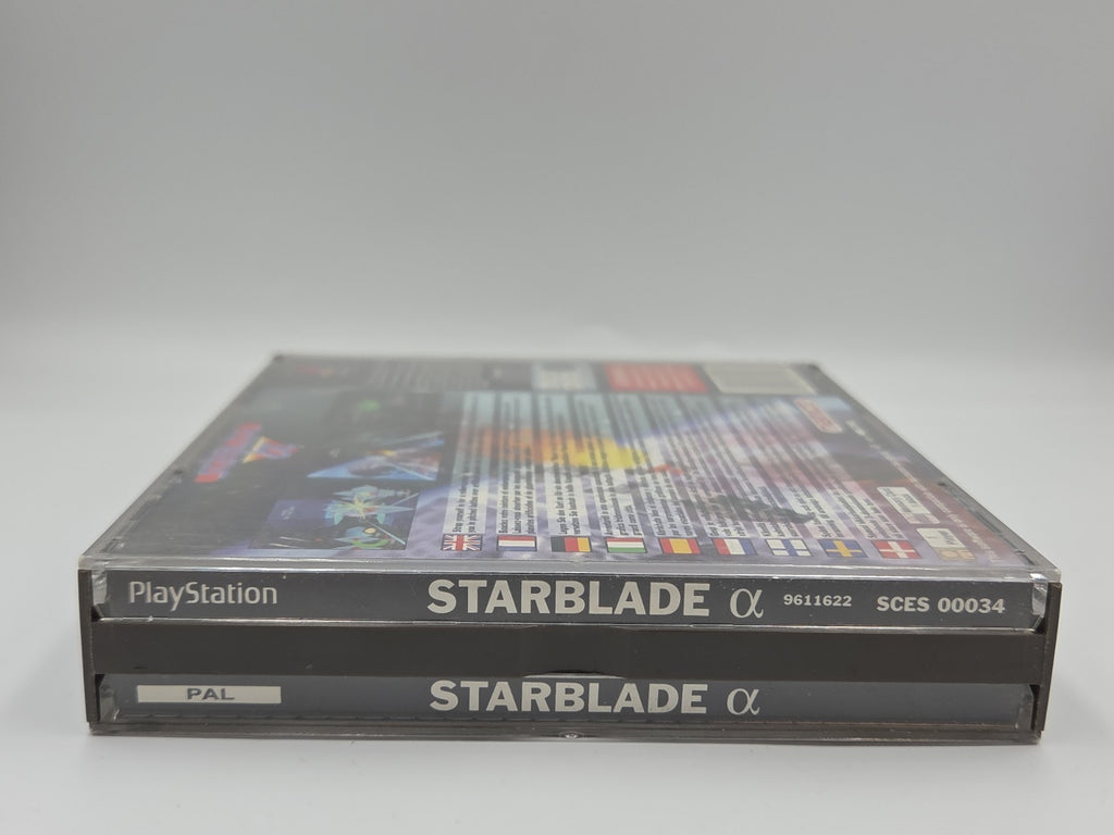 PS1 Playstation 1 Spiel Starblade mit OVP Multilingual 