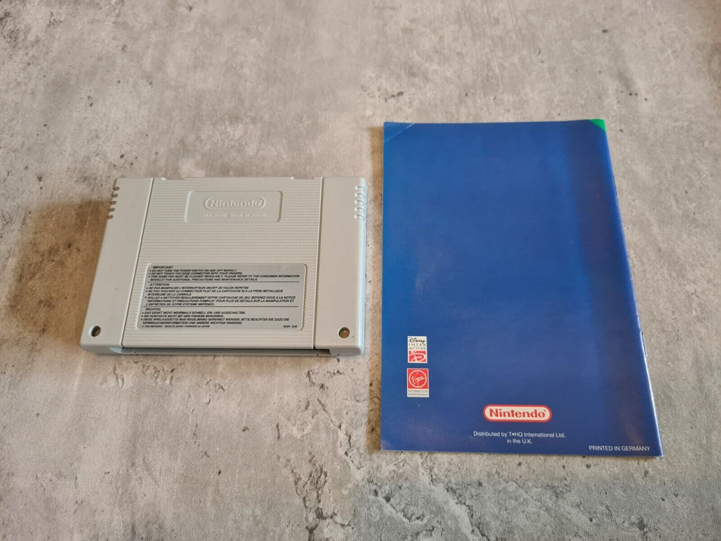 SNES Super Nintendo Disney's The Jungle Book mit OVP und Anleitung NUKV - T-Retro-Games 