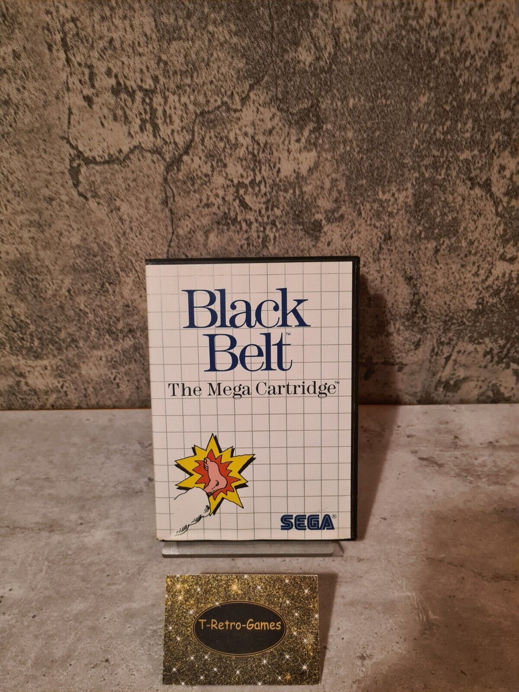 Sega Master System Black Belt mit OVP und Anleitungen Multi Language - T-Retro-Games 