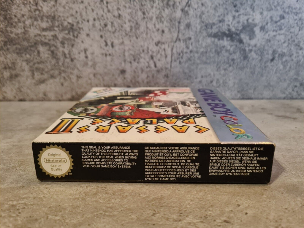 Nintendo Gameboy Color Caesars Palace II mit OVP und Anleitung EUR - T-Retro-Games 