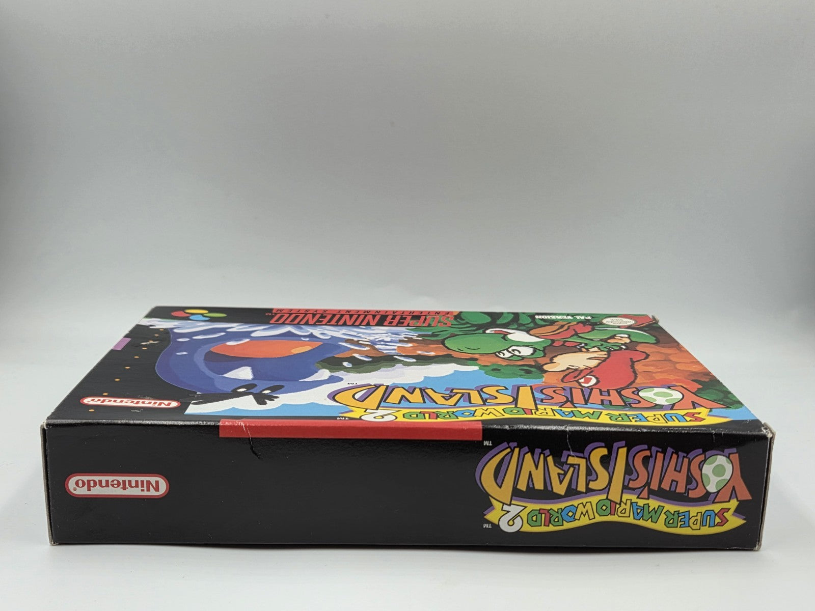 SNES Super Nintendo Super Mario World 2: Yoshi's Island mit OVP + Anleitung FRG