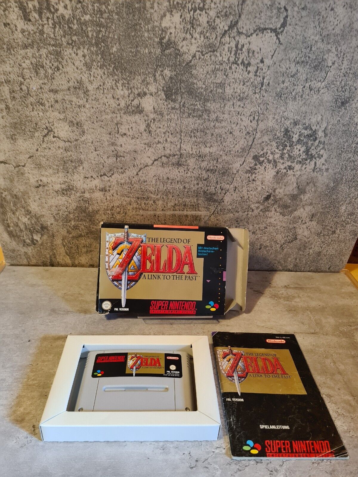 Super Nintendo The Legend of Zelda A Link to the Past mit OVP + Anleitung NOE - T-Retro-Games 