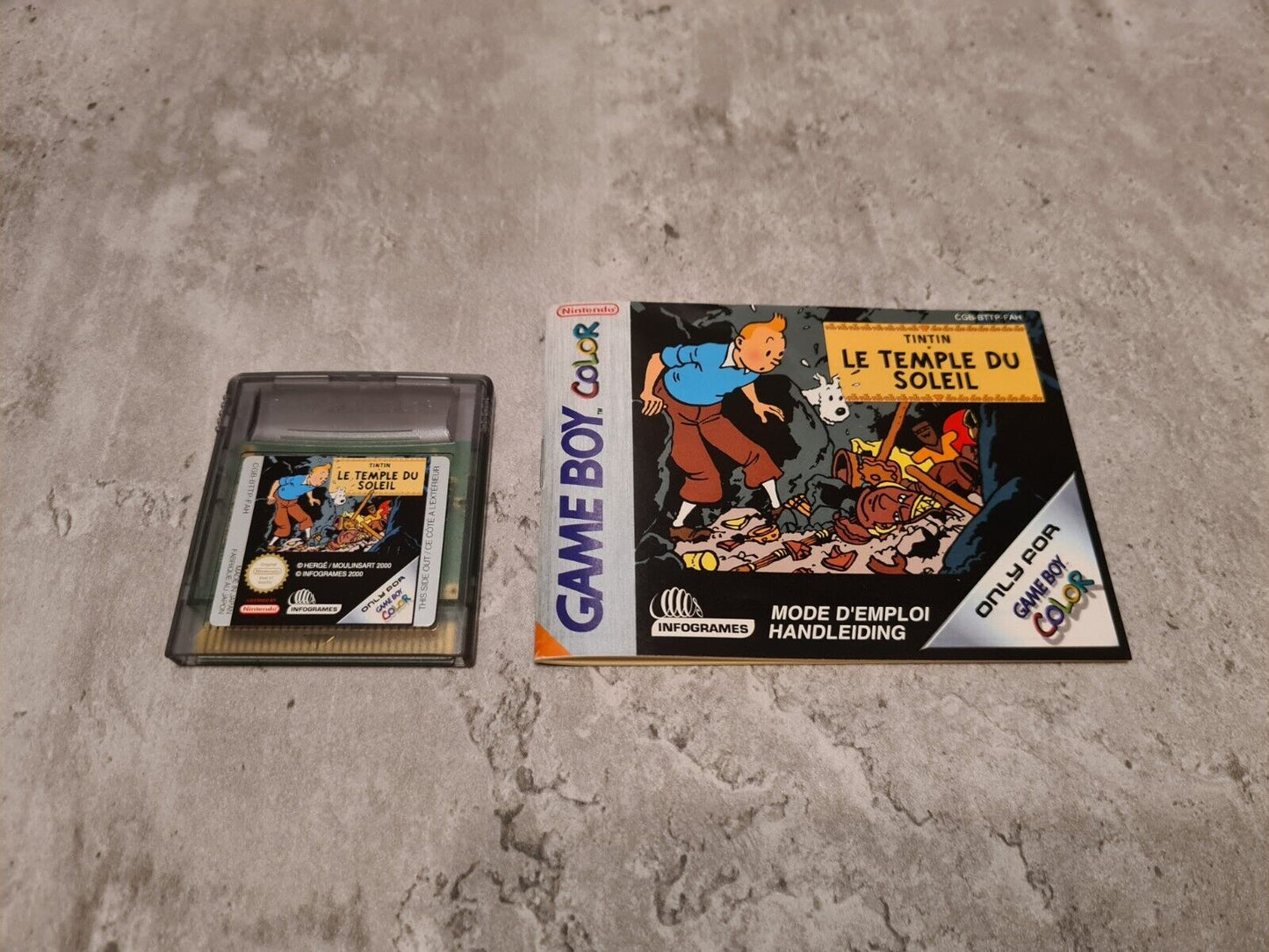 Nintendo Game Boy Color Kufije De Zonnetempel mit OVP und Anleitung FAH - T-Retro-Games 