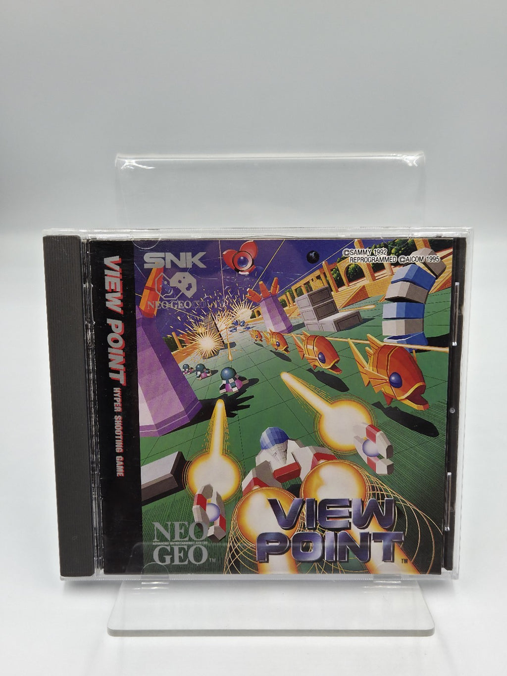 Neo Geo CD Spiel View Point mit OVP und Anleitung USA