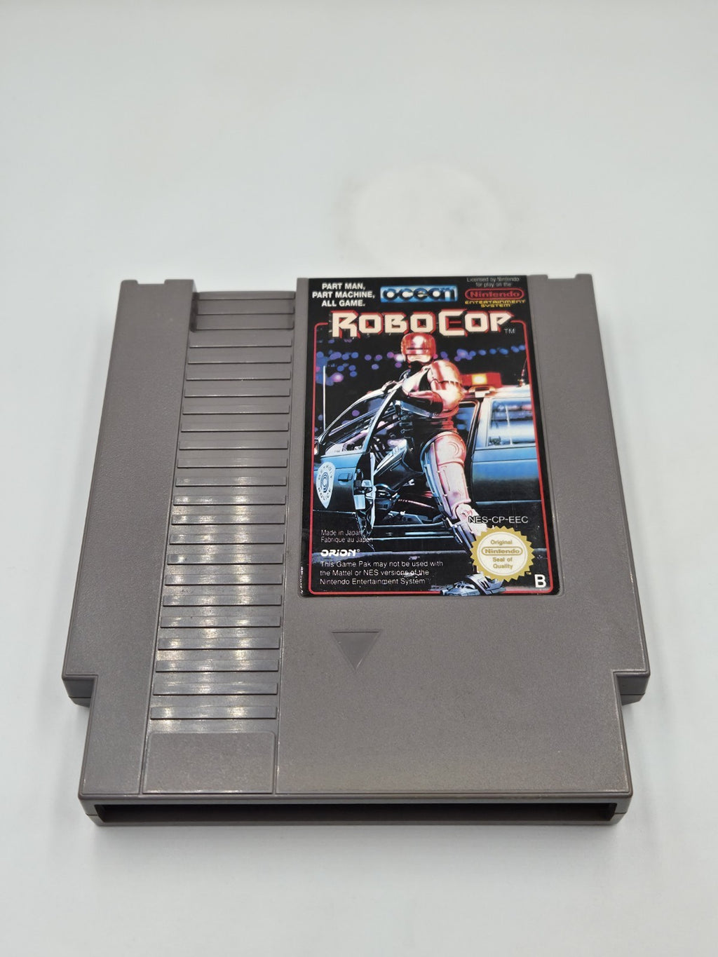Nintendo NES Spiel RoboCop mit OVP und Anleitung FRA