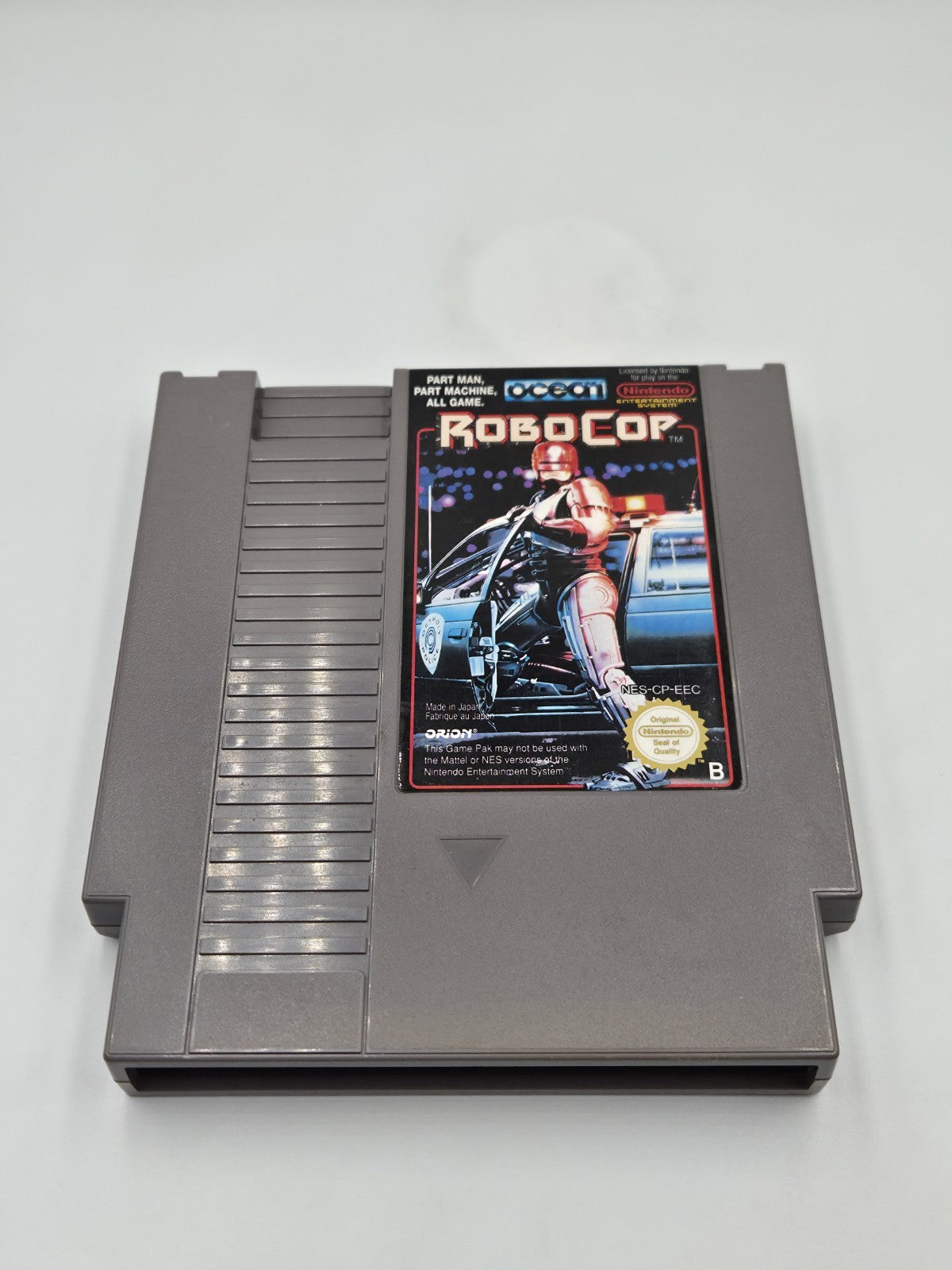 Nintendo NES Spiel RoboCop mit OVP und Anleitung FRA