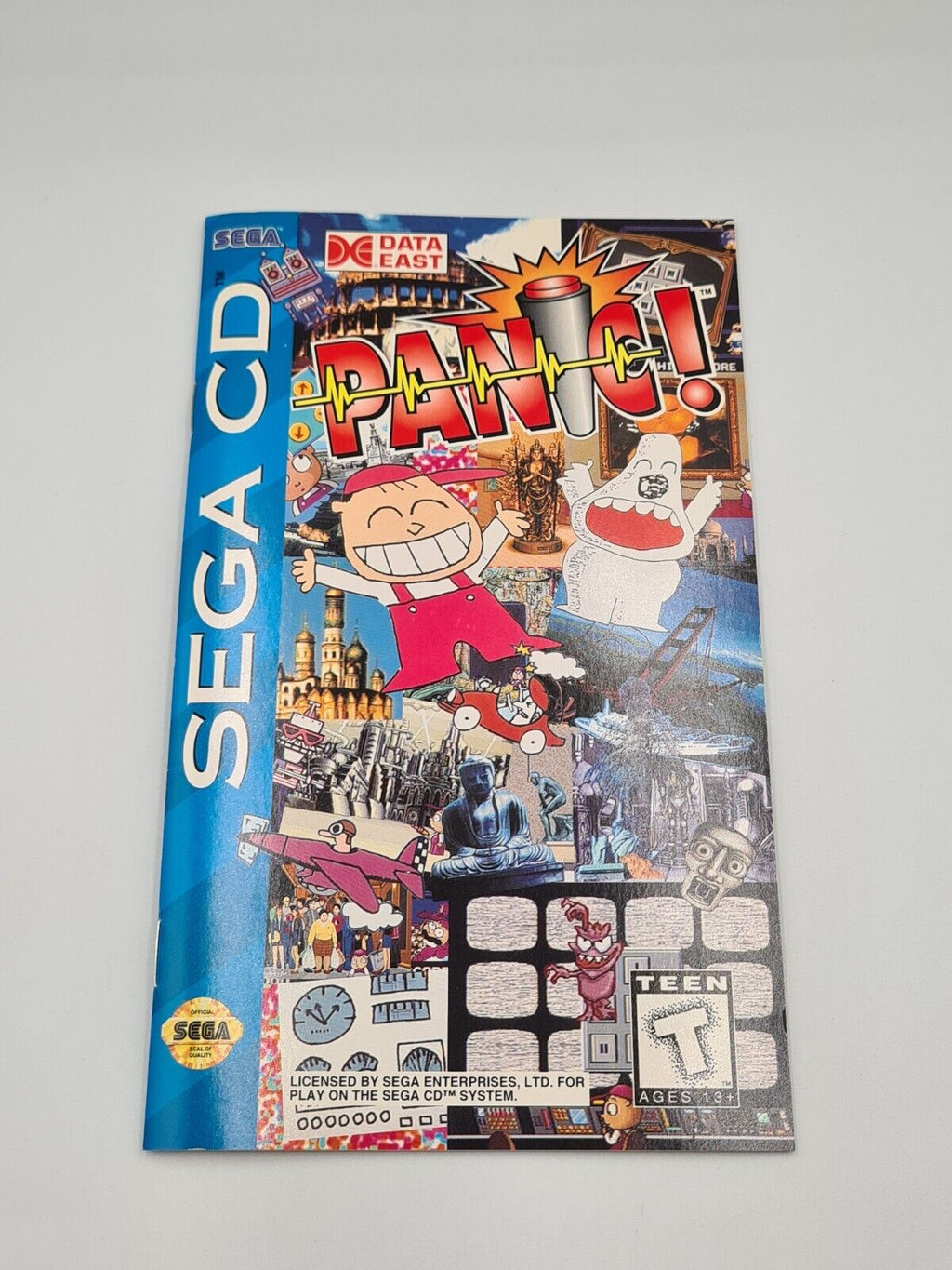 Sega CD Panic! mit OVP und Anleitung USA - T-Retro-Games 
