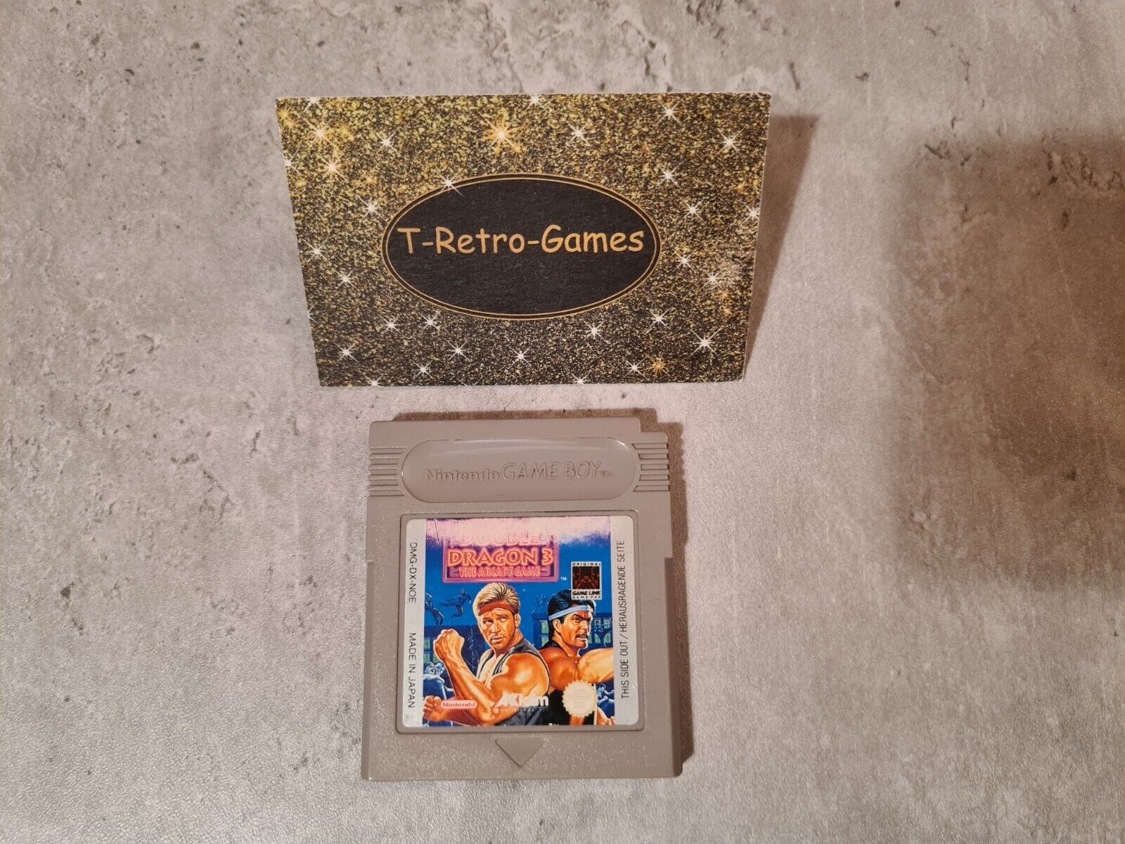 Nintendo Gameboy Classic Spiel Double Dragon 3 The Arcade Game Modul NOE - T-Retro-Games 