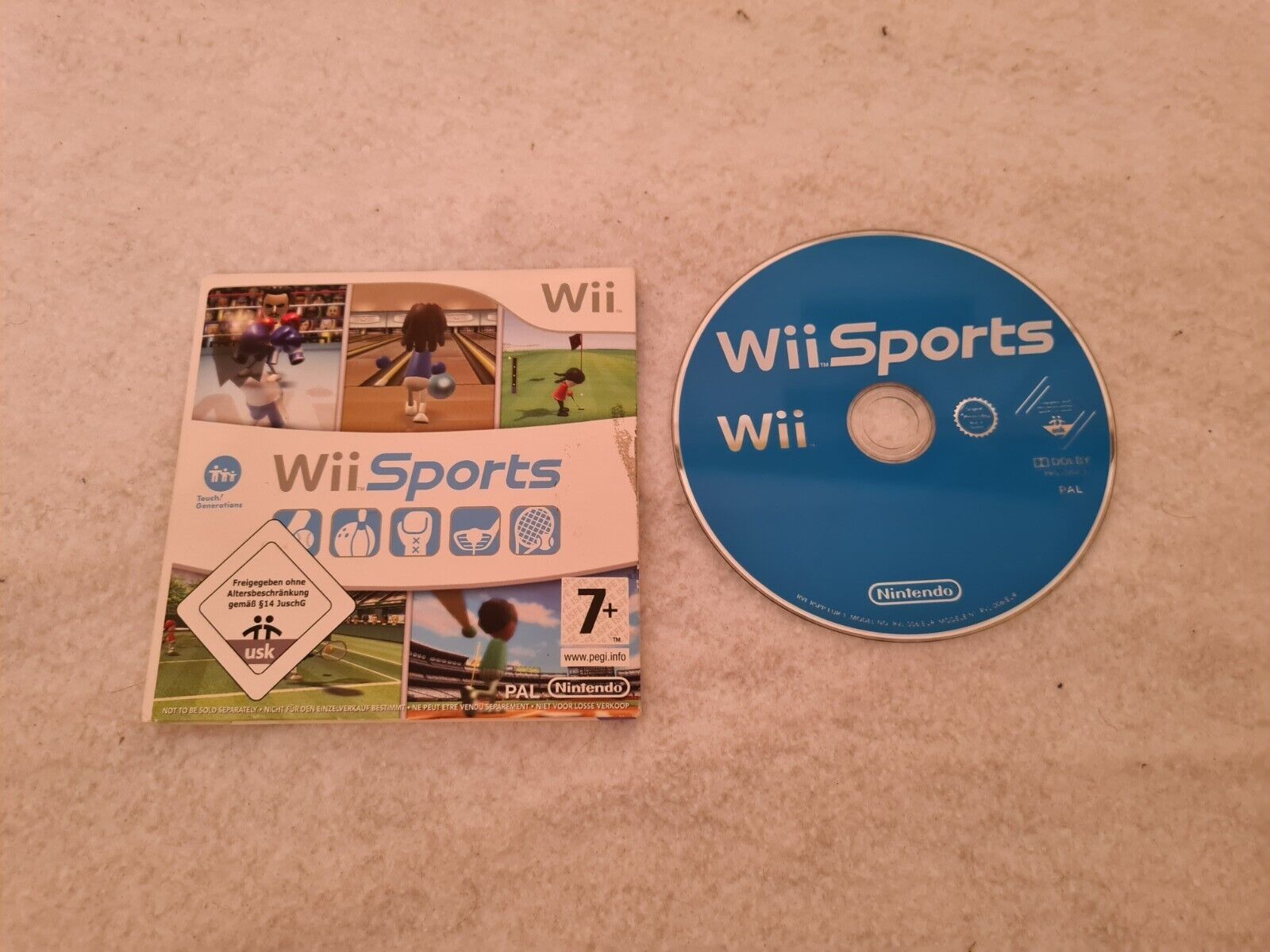 Nintendo Wii Konsole Weiß White OVP mit Wii Sports - T-Retro-Games 