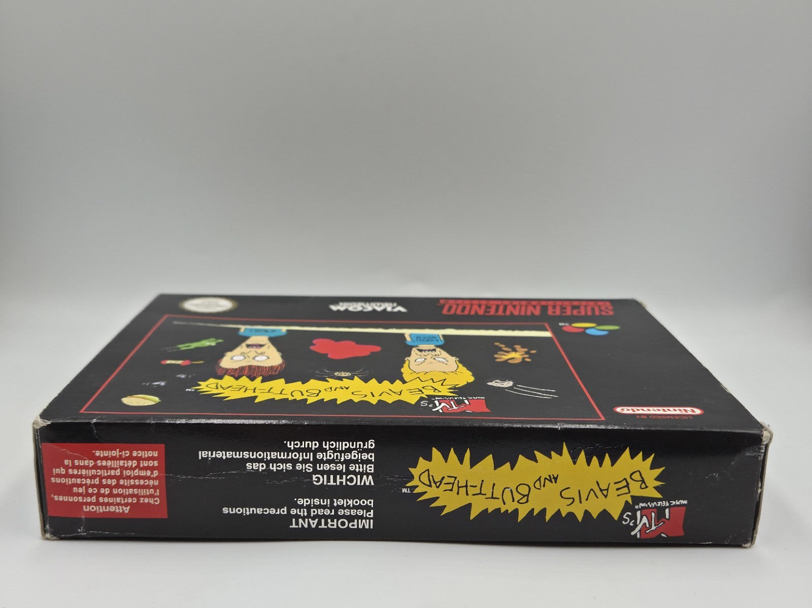 SNES Super Nintendo Beavis and Butt-Head mit OVP und Anleitung EUR