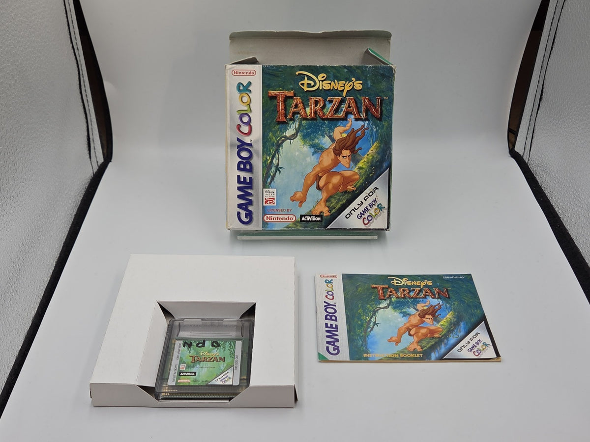 Nintendo Game Boy Color Spiel Disney's Tarzan mit OVP und Anleitung UKV