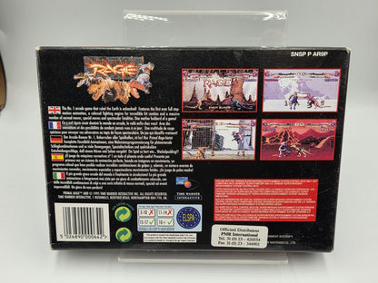 SNES Super Nintendo Primal Rage mit OVP und Anleitung EUR
