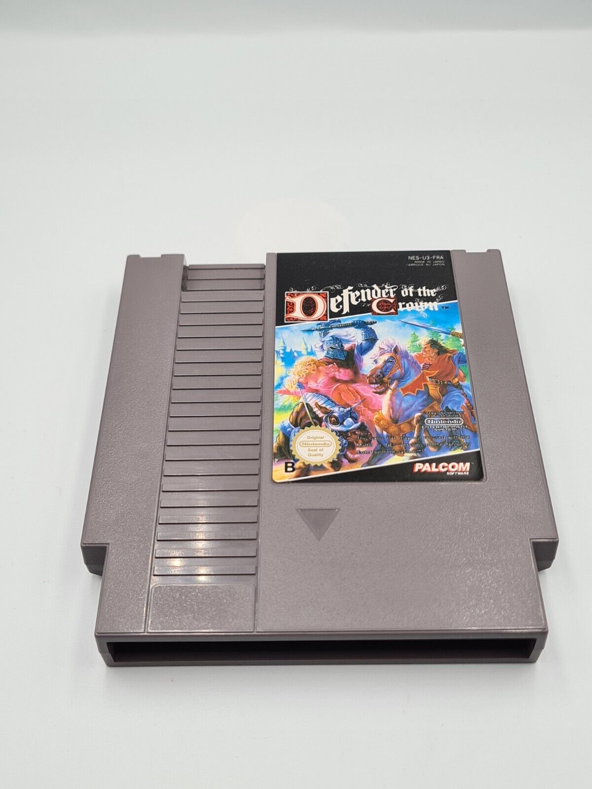 NES Defender of The Crown mit OVP und Anleitung FRA - T-Retro-Games 