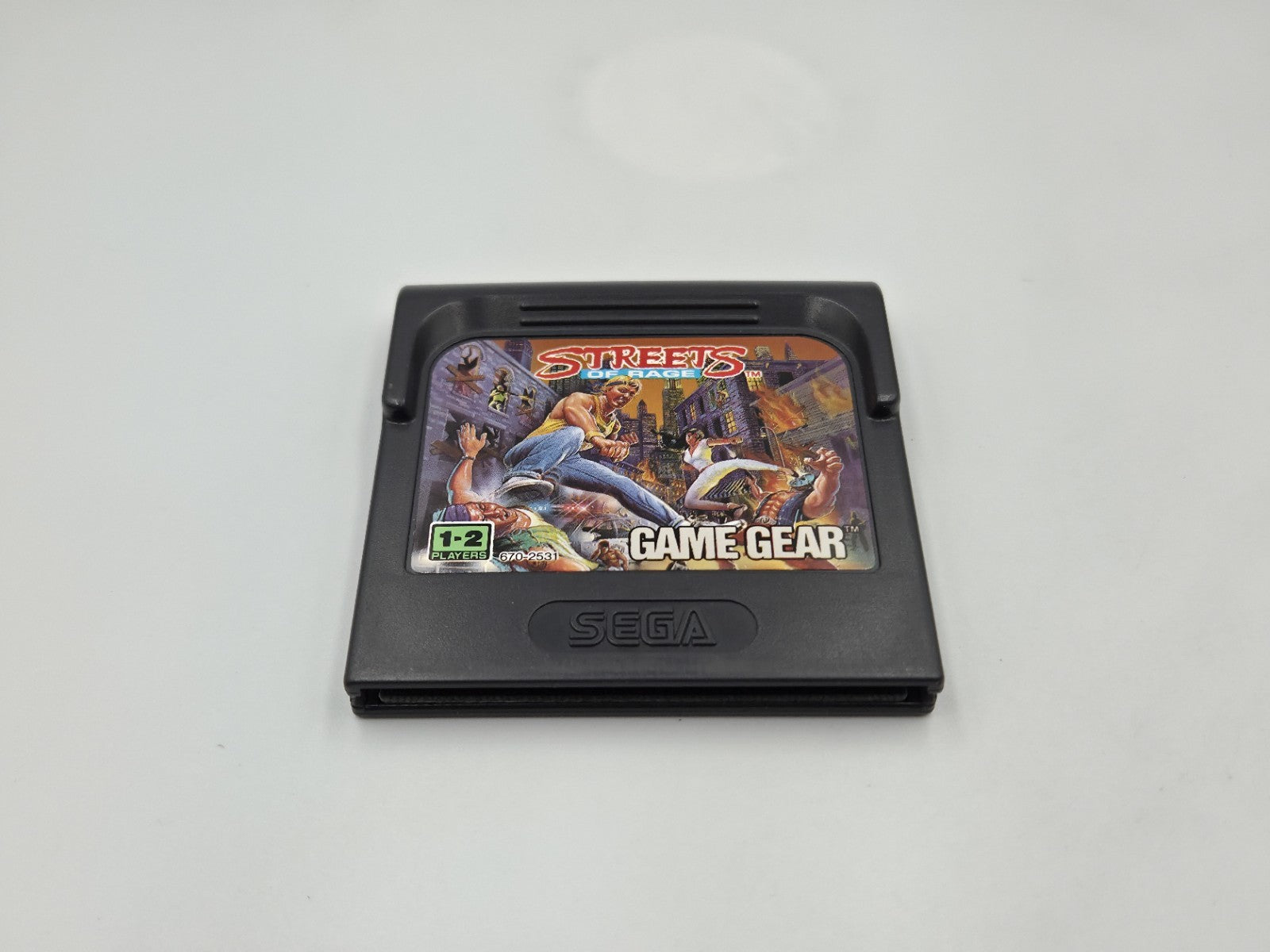 Sega Game Gear Spiel Streets of Rage mit OVP und Anleitung Multi Language 