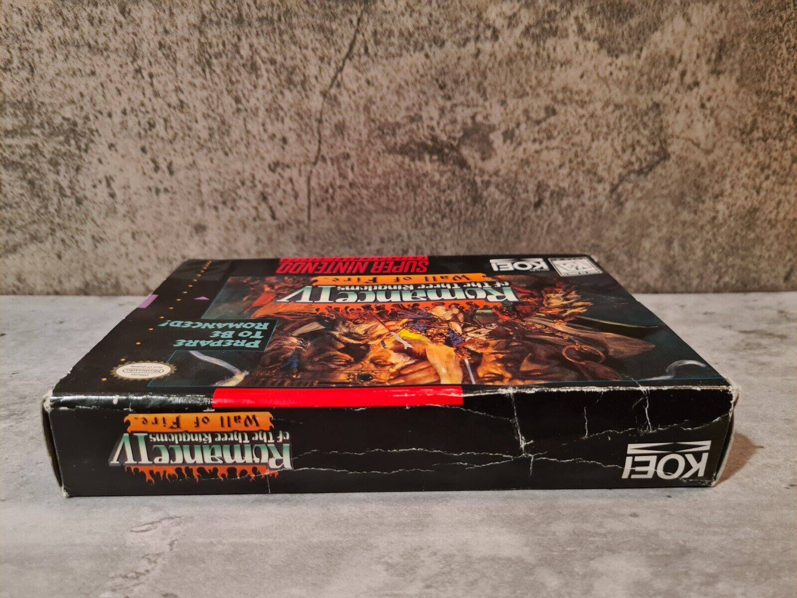 SNES Romance of the Three Kingdoms IV: Wall of Fire + OVP und Anleitung NTSC USA - T-Retro-Games 